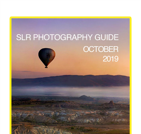 SLR Photography Guide – October 2019
