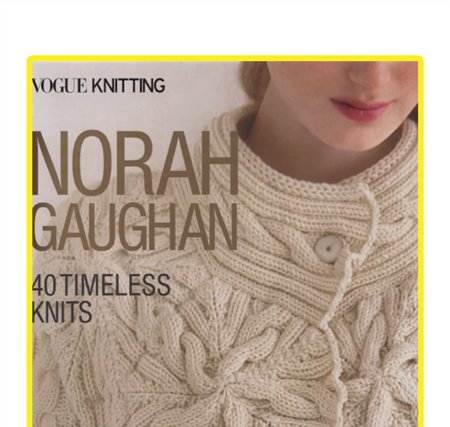 Vogue Knitting – Norah Gaughan 40 Timeless Knits 2019