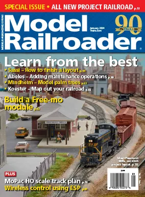Model Railroader – January 2024