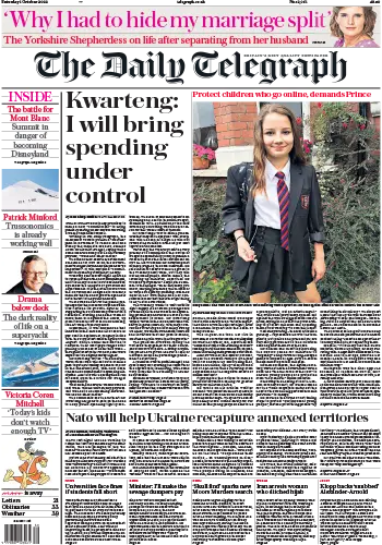 The Daily Telegraph – 01 October 2022